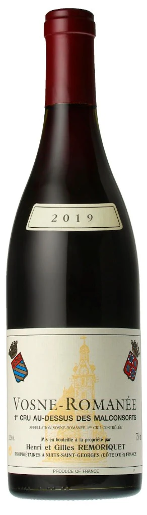 Domaine Henri et Gilles Remoriquet - Vosne-Romanee 1er Cru Au-desus des Malconsorts 2023 (75cl)