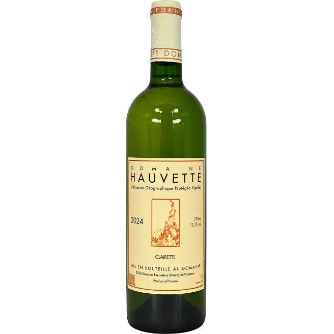 Domaine Hauvette - IGP Les Alpilles Clairette Blanc 2024 (75cl)